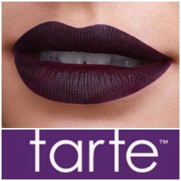 TARTE - 🎉HP🎉NWT - Tarteist Quick Dry Matte Lip Paint/Acid Wash (very dark berry) - Picture 1 of 16